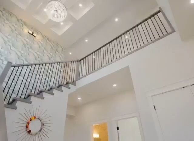 Open-to-above staircase